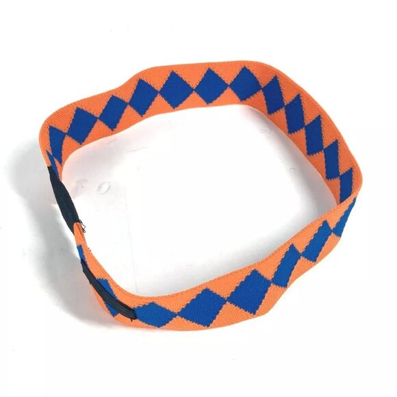 PRADA headband hair accessories hair band cotton Orange/blue main image 6